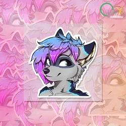 for Fox Furry Car Stickers Refrigerator Air Conditioner Decal Bumper Scratch-proof JDM Assessoires