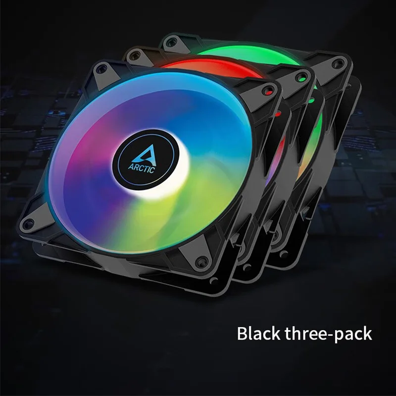 ARCTIC P12/P14 PWM PST A-RGB Case Fan 120/140mm  Intelligent Temperature Control Silent Cooling Fan for CPU Air Cooling Radiator