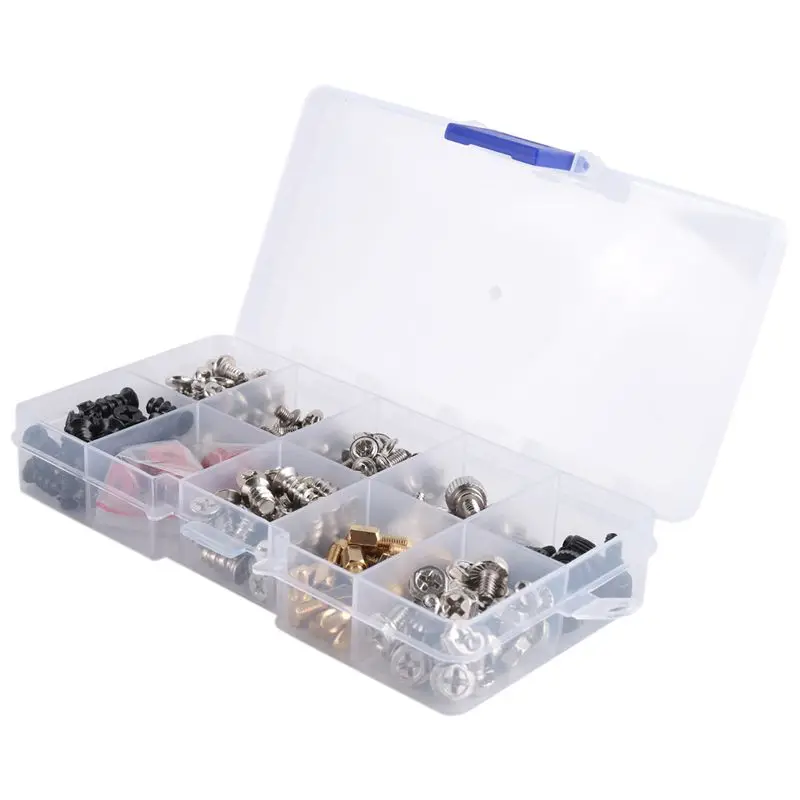 J1UL1N 280PCS Computer Screw Standoffs Set Kit M3 M3.5 M5 Screw For Hard Drive Computer Case Motherboard Fan Power Image