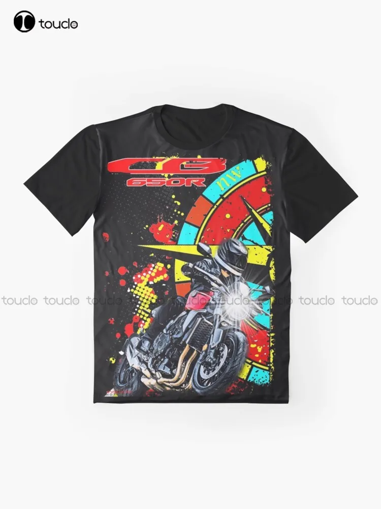 Cb 650R Neo Cafe Chopper, Bikers, Dirt Bike, Cafe Racer, Motorbike, Motorcycles Graphic T-Shirt Funny Art Streetwear Cartoon Tee