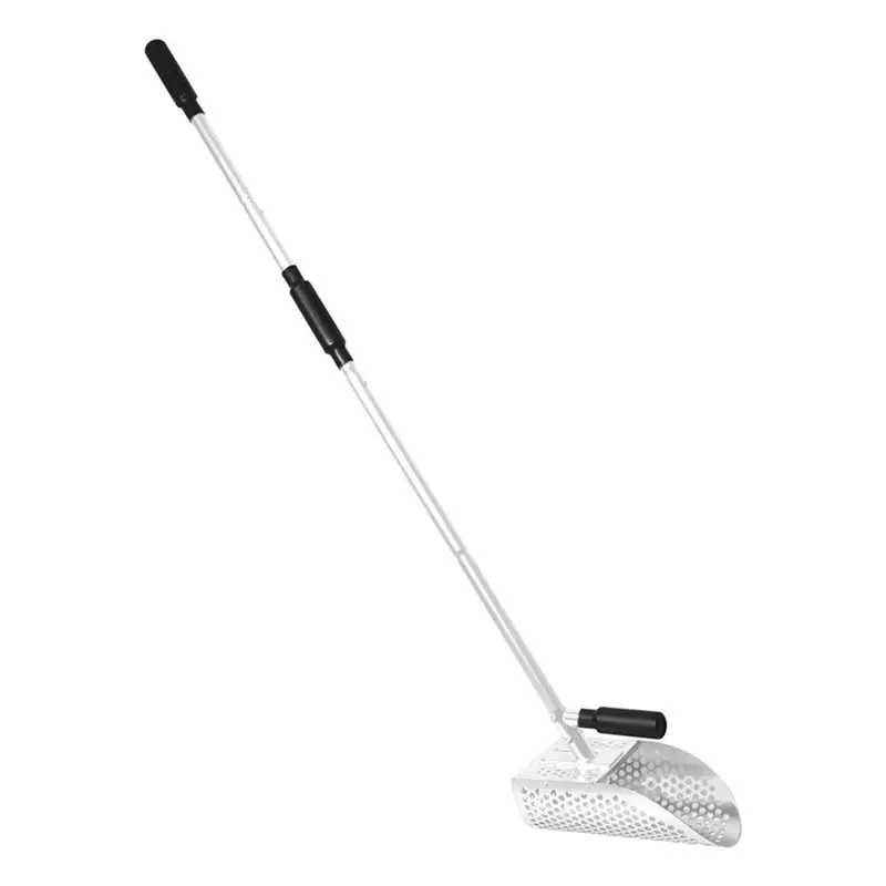 YSUN-Large Sand Scoop With Long Handle Stainless Steel
