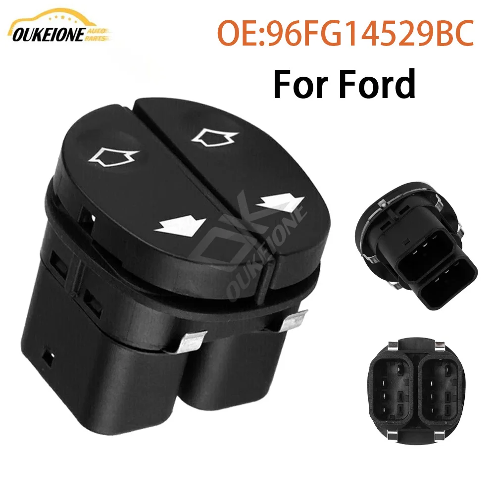 Driver Side Master Power Window Control Switch Button for Ford Fiesta Fusion KA Puma Transit Connect 96FG14529BC Car Accessories