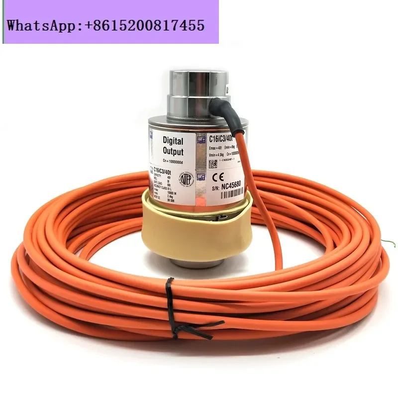 Original and genuine HBM digital column C16iC3/40T load cell stainless steel la/ser welding seal