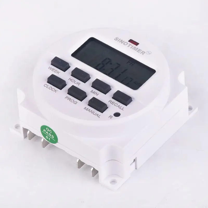 L74C for DC 12V LCD 1.6 Inch Digital Programmable Timer for Time Control Countdown for Time Function