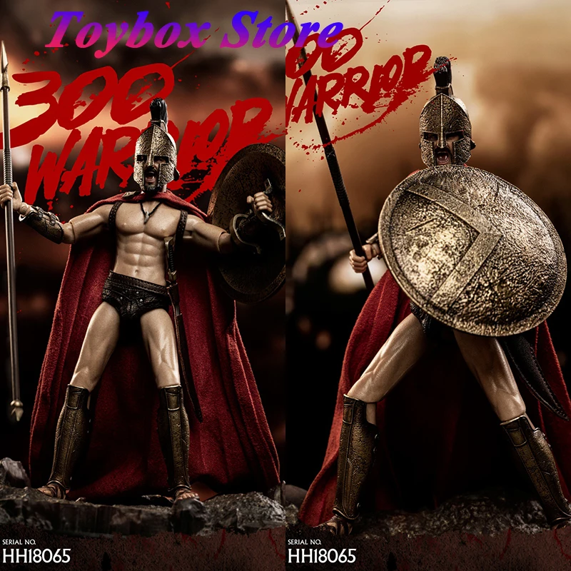 

HHMODEL HH18065 1/12 Spartan Warrior Aromored Muscle Body Brave Guy Action Figure Mini Shield Decor 6" Full Set Man Soldier Toy
