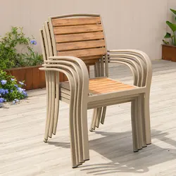 Chaises de plage d'extérieur avec bras de pelouse, meubles de balcon, terrasse, salon, jardin, QF50OC, Ogrod240