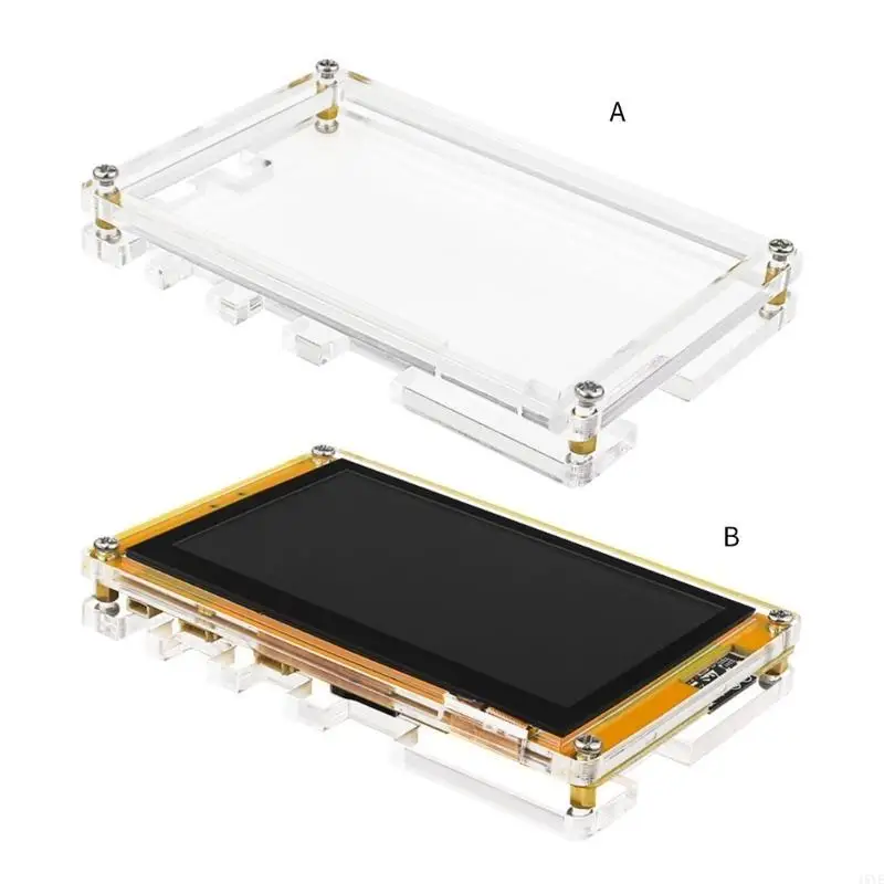 Case For ESP32 ESP32S3 Development Acrylic Case with 4.3'' IPS Colorful Display for Seamless Learning