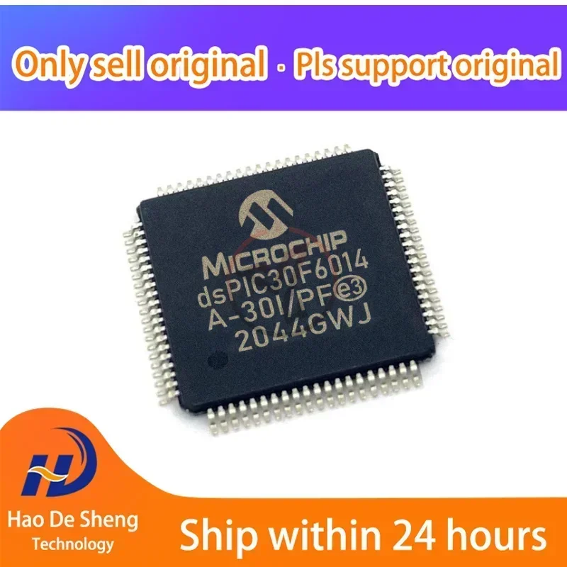 

1 шт./лот DSPIC30F6014A-30I/PF DSPIC30F6014A-30I DSPIC30F6014 TQFP80 Новый Оригинал В наличии