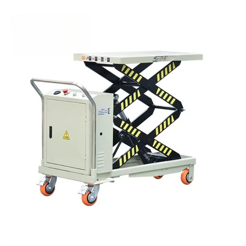 

Compact 1.5m Semi-Electric Scissors Lift Table CE Approved 500kg Electric Hydraulic Platform Cart for Efficient Handling