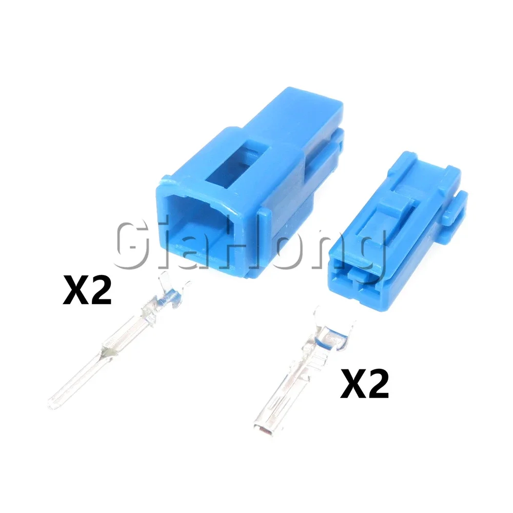 1 Set 2 Ways AC Assembly Auto Parts 174463-1 174463-5 Car Audio Electrical Connectors Auto Tweeter Speaker Unsealed Wire Socket