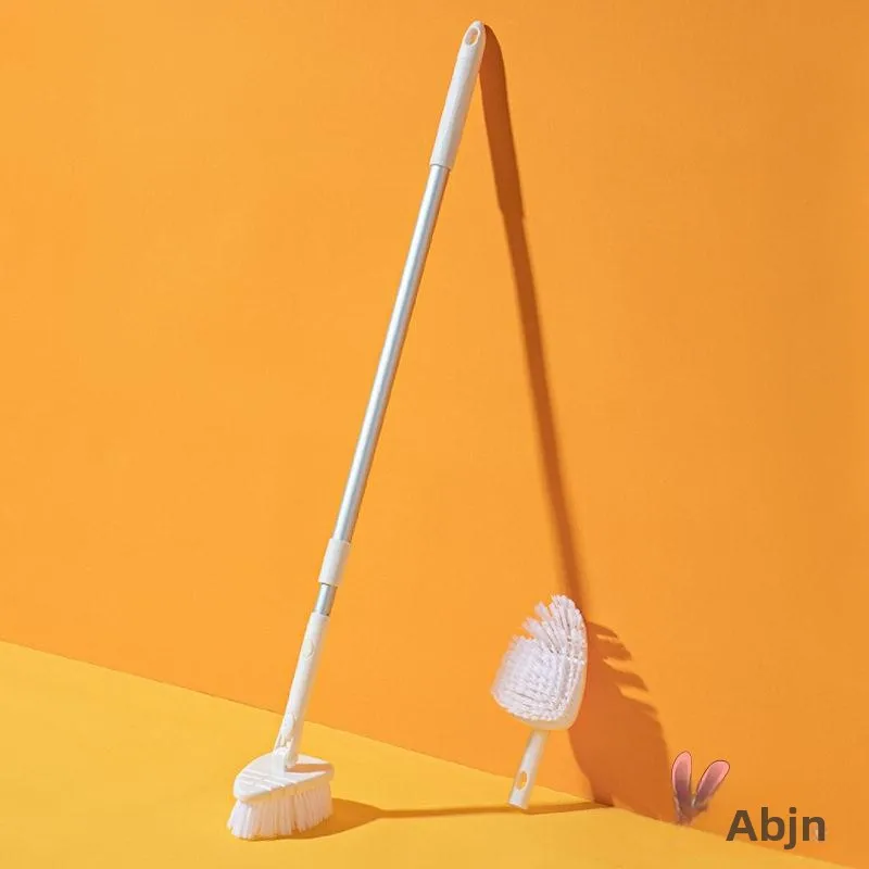 Extendable Hard Bristle Bathroom Floor Brush Toilet Cleaning Brush Home Daily Use Set ABEYINUOR Love Be Jin No Other Type Set