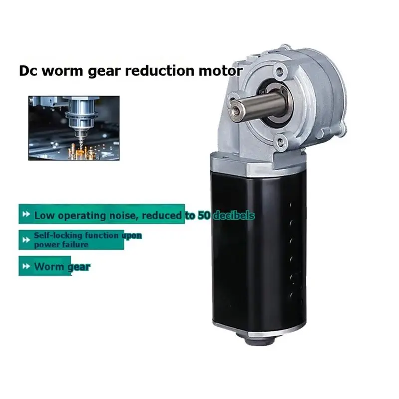 T21C 12V DC Worm Gear Reducer Motor DC Worm Gear Reducer Motor