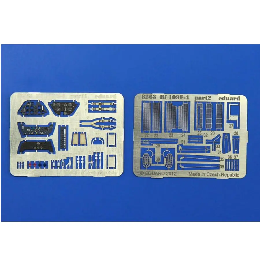 مجموعة نماذج تجميع إدوارد 8263 1/48 Bf 109E-4-Profipack Edition #4