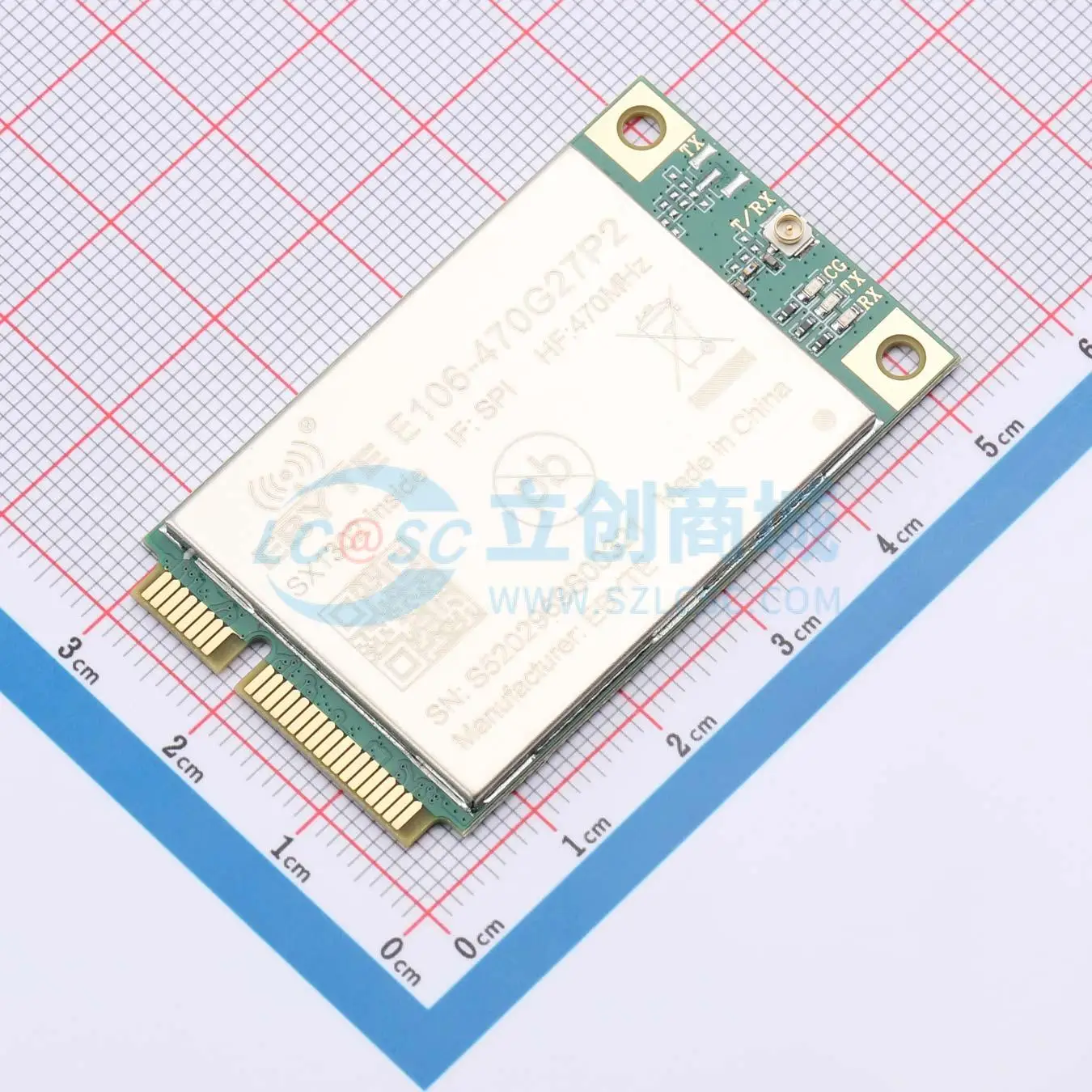 1pcs E106-470G27P2 SMD LoRa Wireless RF Transceiver Module