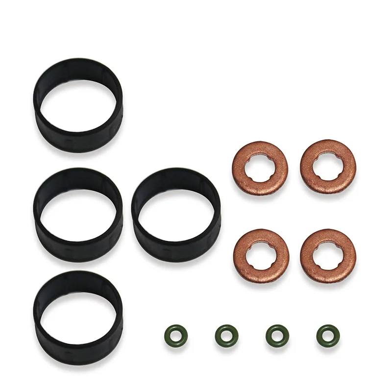 FOR FORD FIESTA FUSION 1.4 TDCI FUEL INJECTOR SEAL & WASHER & ORING SET 1204698