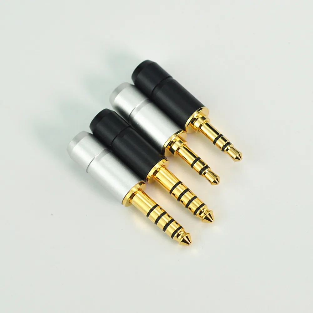 4.4mm anodized aluminum plug 3.5mm 3.5 balanced 2.5mm 4.4mm headset upgrade cable plug maintenance plug