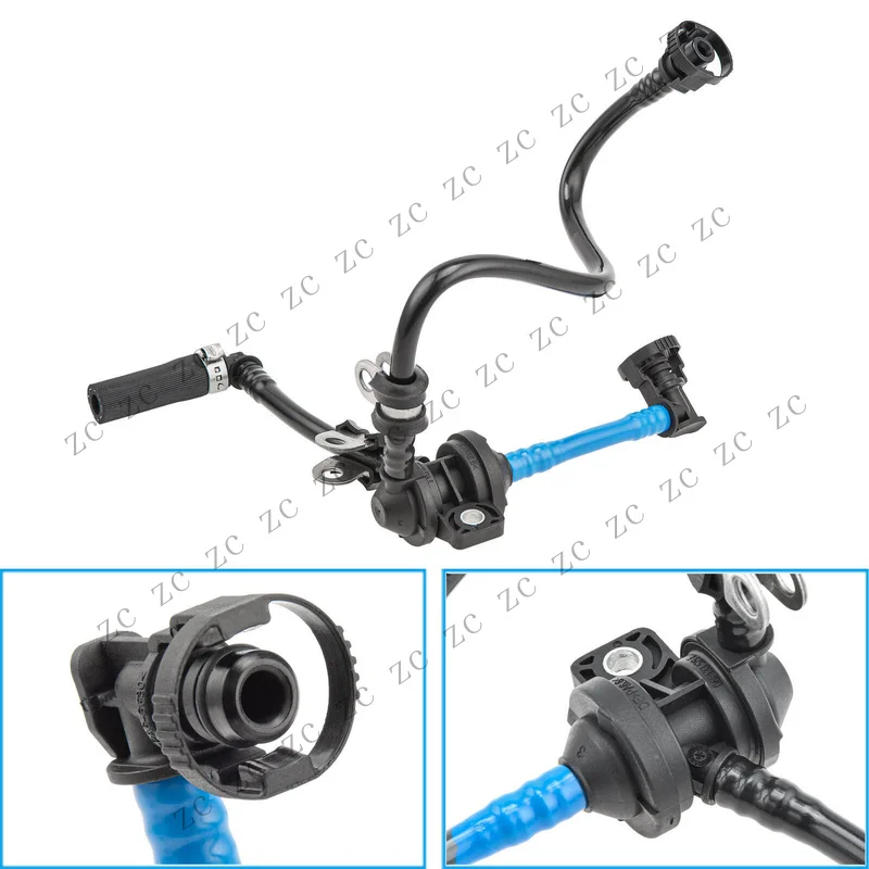

S+ 06F133781L Vapor Canister Check Valve Kit For Audi A4 VW EOS Golf Jetta 2.0T