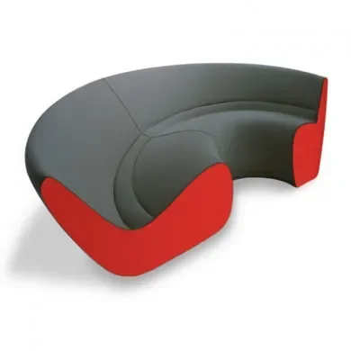 Airport waiting room Lobby S-chair Creative lounge chair Sales office Leisure chair