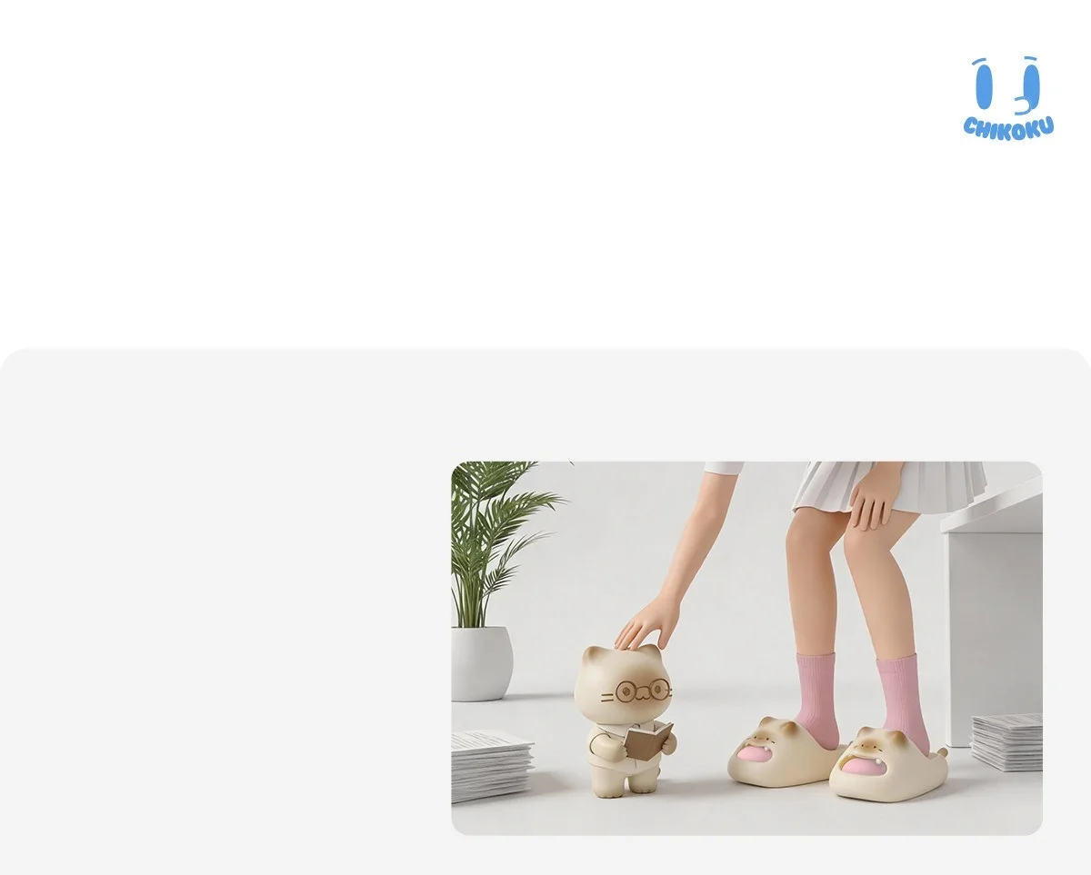Nuevas Pantuflas de Gato para Mujer, Mules de Verano Ligeras, Sandalias de Interior Antideslizantes e Inodoras, Pantufla