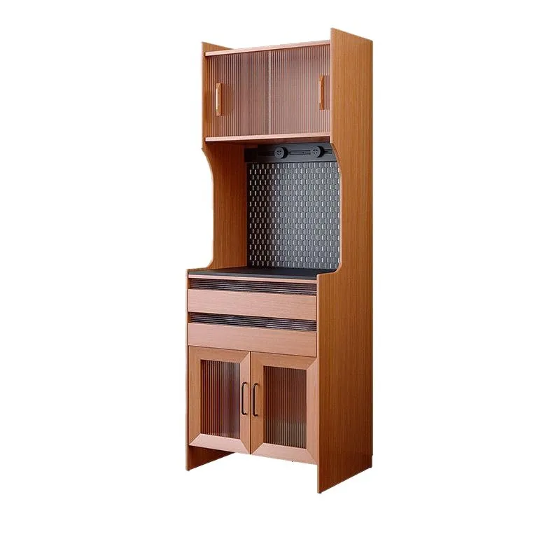 LMM solid wood living room hole board magazine cabinet sweeper storage cabinet