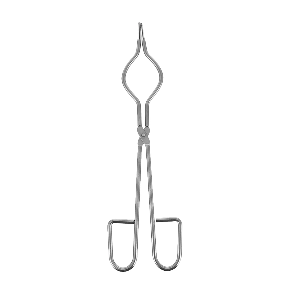 

Crucible Tongs 40cm Stainless Steel Jewelry Tools Casting Clamp High Temp Pliers Smelting Long Handle Heat Resistant