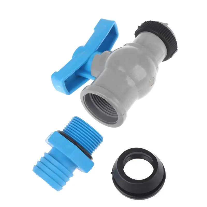 1 PCS 28 Rigid Pipe Bypass Valve PVC Micro-sprinkler Drip Irrigation Connector Irrigation Fittings