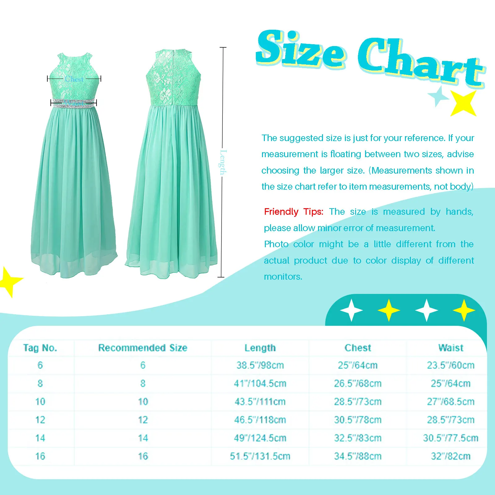 Teen Kids Girls Elegant Princess Dress senza maniche abito in Chiffon di pizzo floreale Vestido Wedding Evening Birthday Party Prom Gown