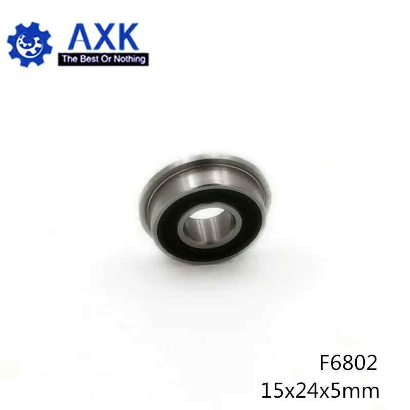 F6802 Hybrid Ceramic Bearing 15*24*5 mm ABEC-1 ( 1 PC) Industry Motor Spindle F6802HC Hybrids Si3N4 Ball Bearings 3NC F6802RS