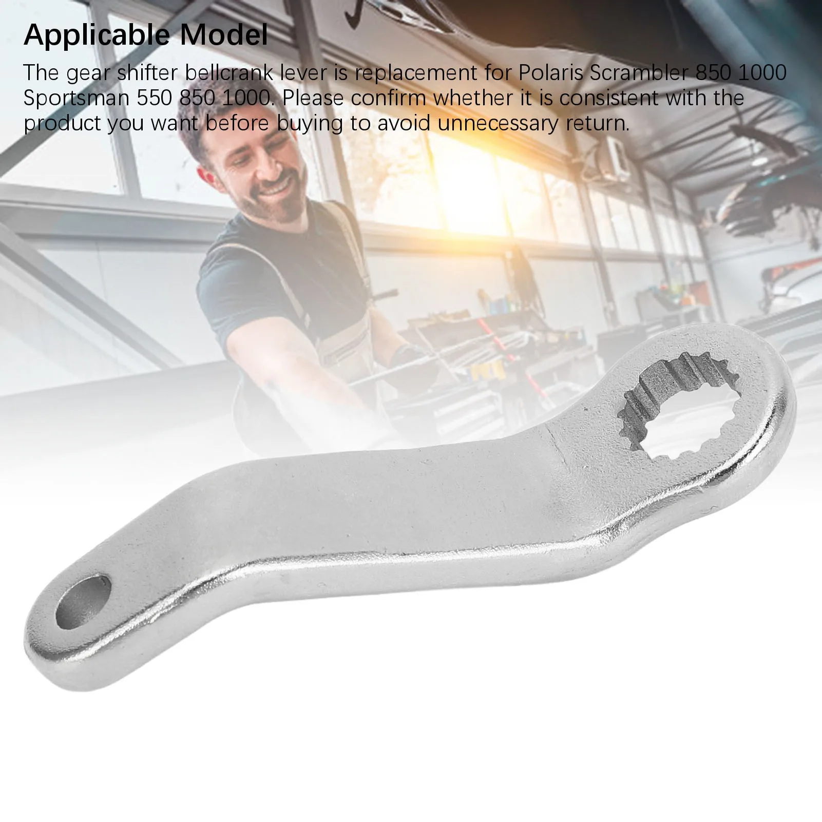 Palanca de cambios Bellcrank 3234724, repuesto de acero de alta estabilidad para Polaris Scrambler 850 1000 Sportsman 550 850 1000