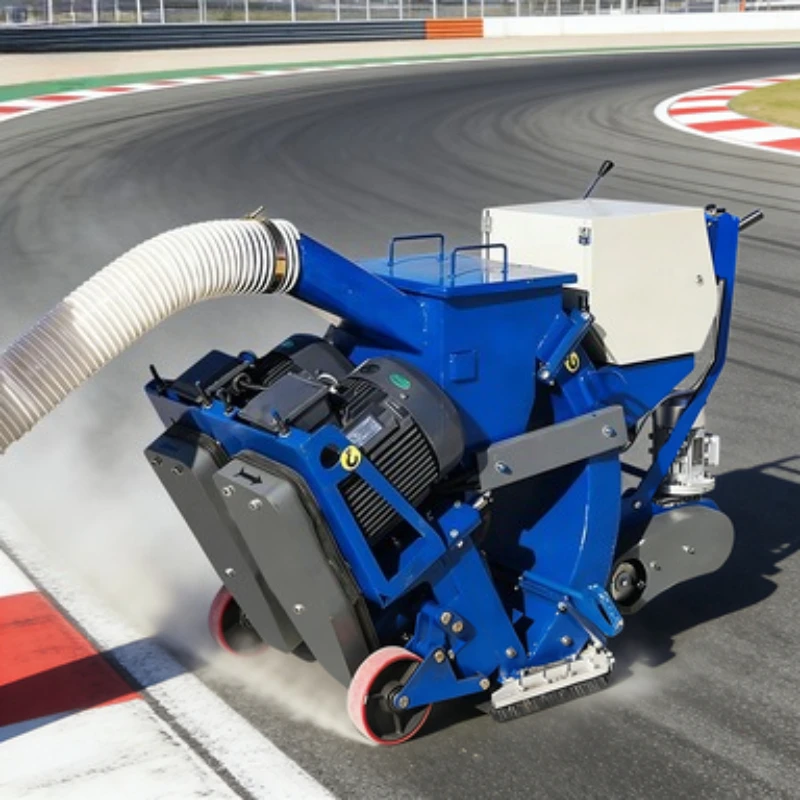 Electric Shot Blasting Machine Traffic Line Removal Road Marking Cleaning Machine