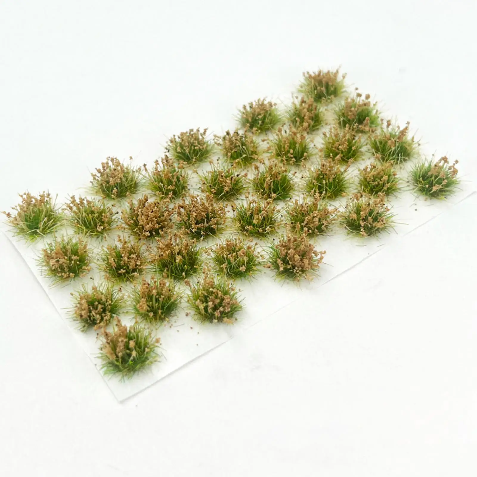 DIY Sand Table Scene Grass Clusters Artificial Lawn for Model Railway Buildings Pastoral Decor