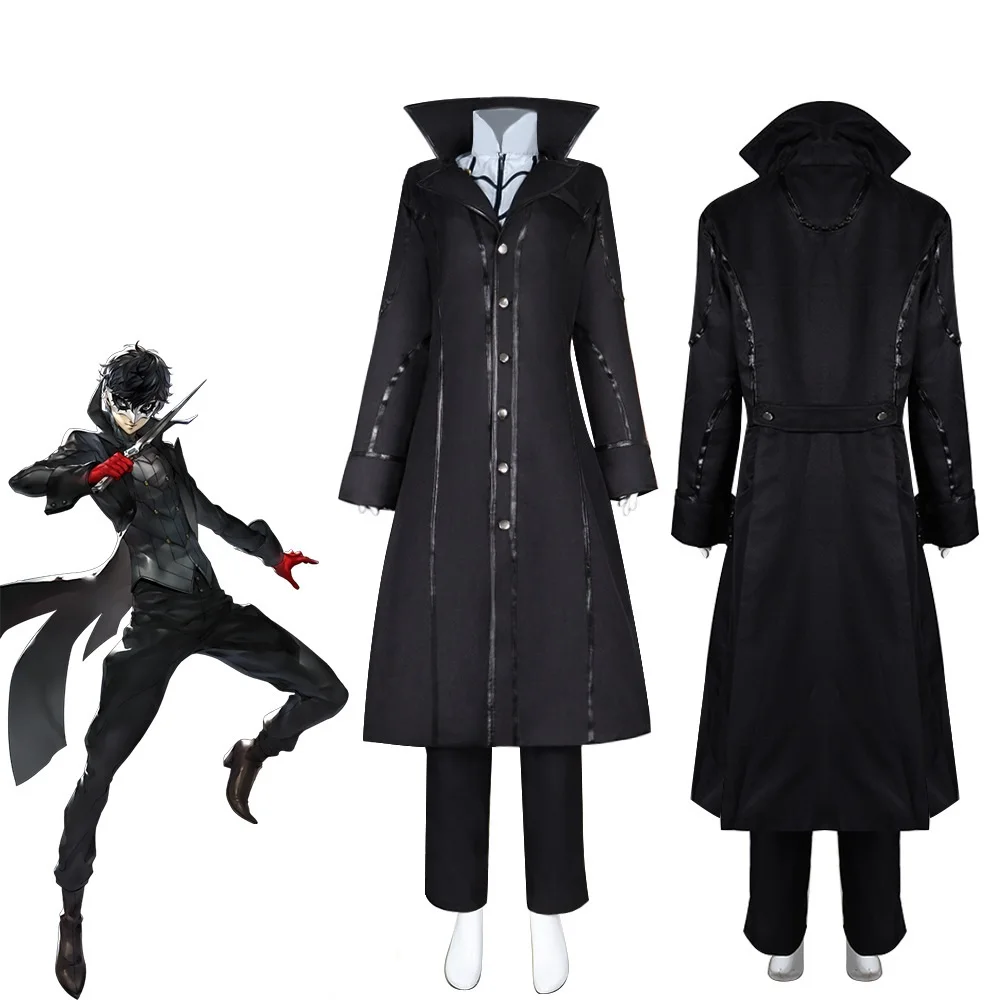 

Anime P3RE Amamiya Ren Cosplay Costume JOKER Outfits Halloween Carnival Cosplay Amamiya Ren Customized Clothes