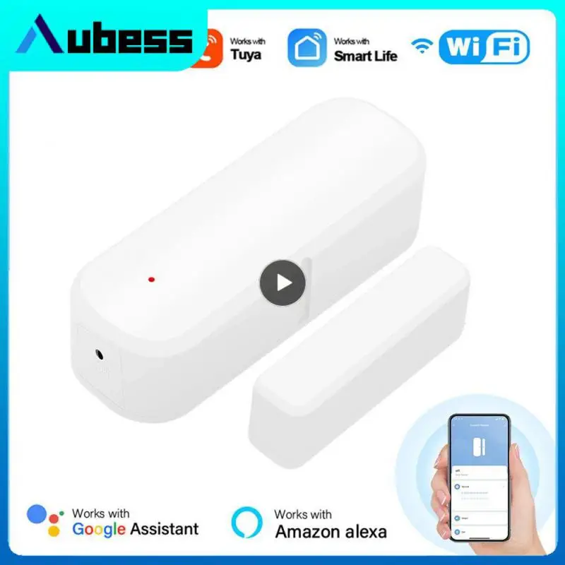 Window Sensor Hot 2.4ghz Wifi Smartlife App Security Protection Security Alarm System For App Remote Control Door Sensor Tuya