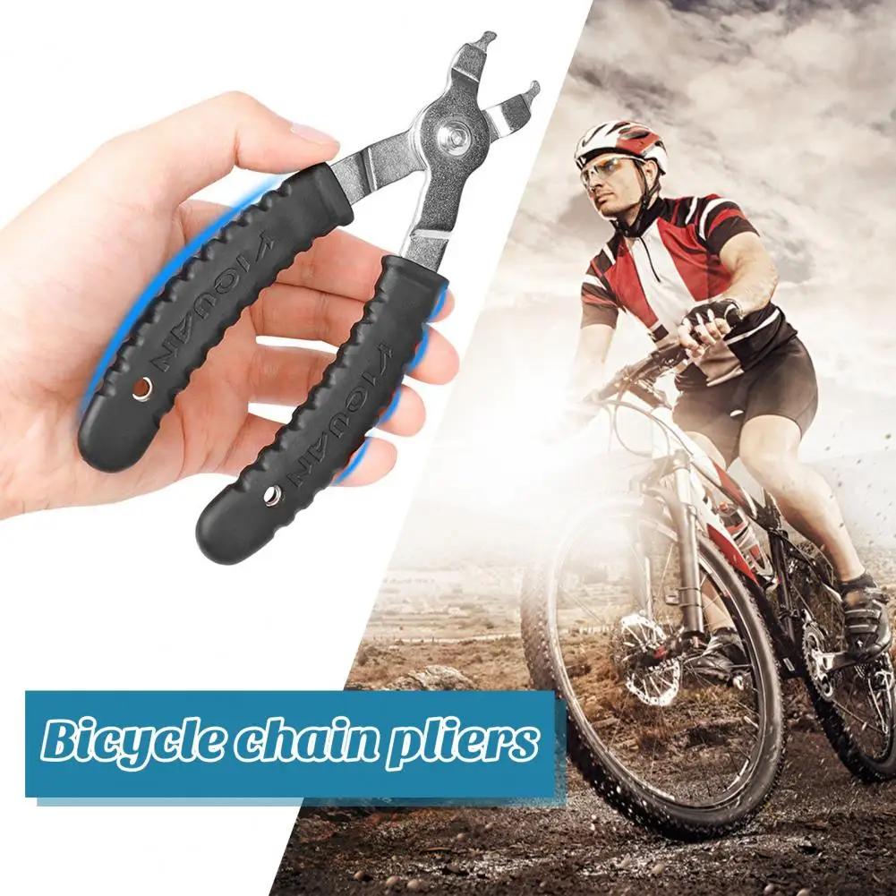 Bicycle Chain Removal Bike Accessories High Strength Bicycle Chain Pliers Compact Portable Quick Release Caliper with Non-slip