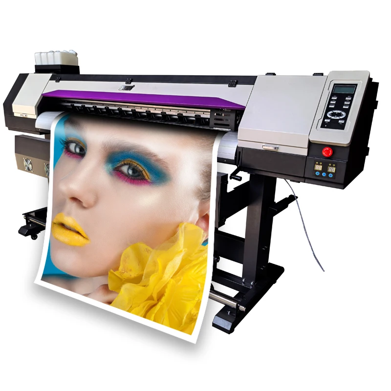 Cheap Affordable Vinyl Sticker Printer Inkjet Photo Eco Solvent Printer Ink Large Format Digital Label Printer