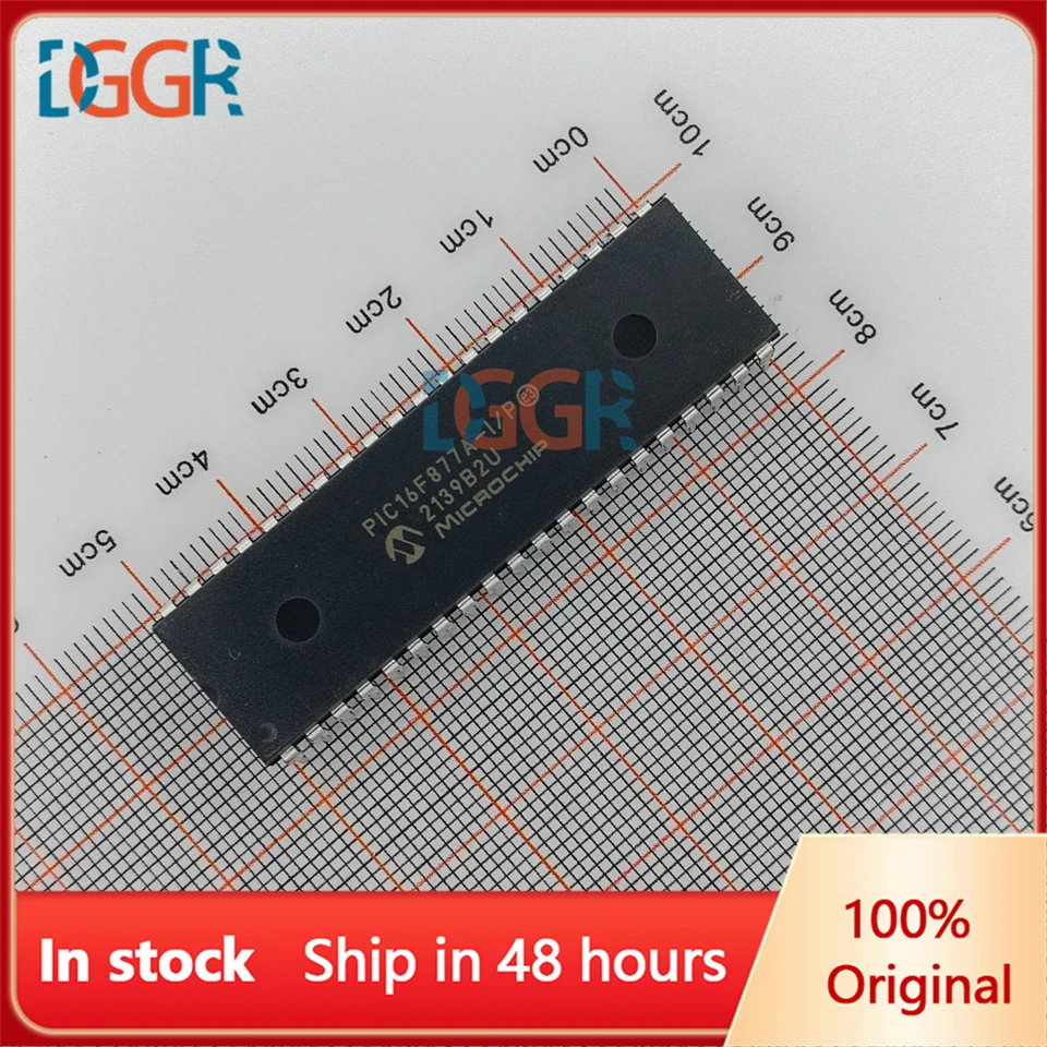 NEW PIC16F877A-I/P DIP-40 Original MICROCHIP Microcontroller MCU PIC16F877A-I/P PIC16F877A I P 16F877A In Stock