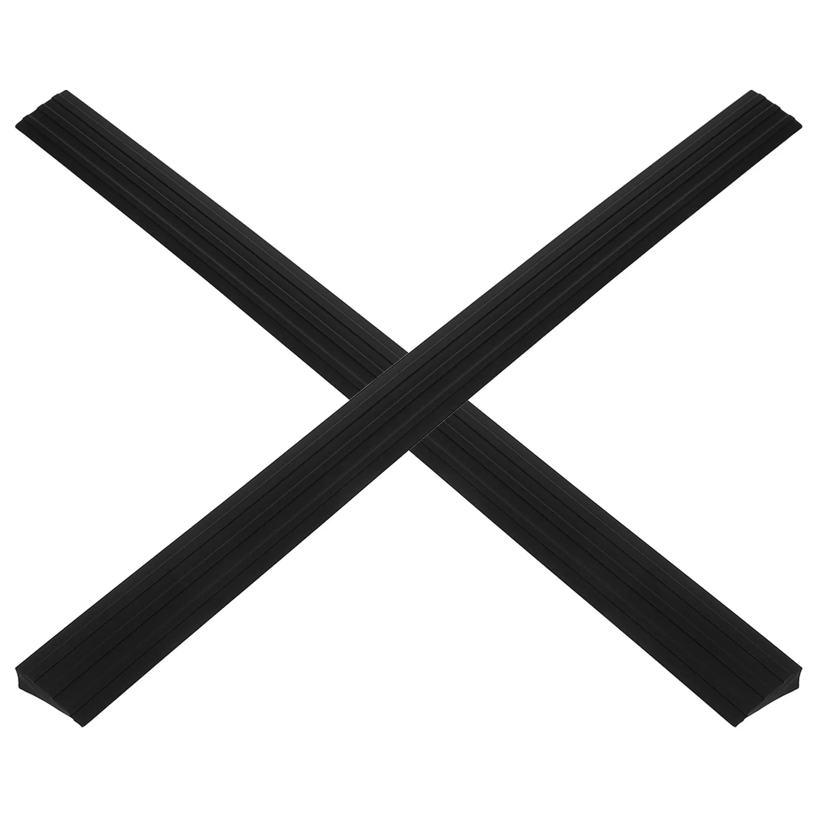 

2pcs Self-Adhesive Sweeping Robot Ramp Pads For Carpet Tile Wood Floor Threshold Transition Strip Enhances Climbing Efficiency