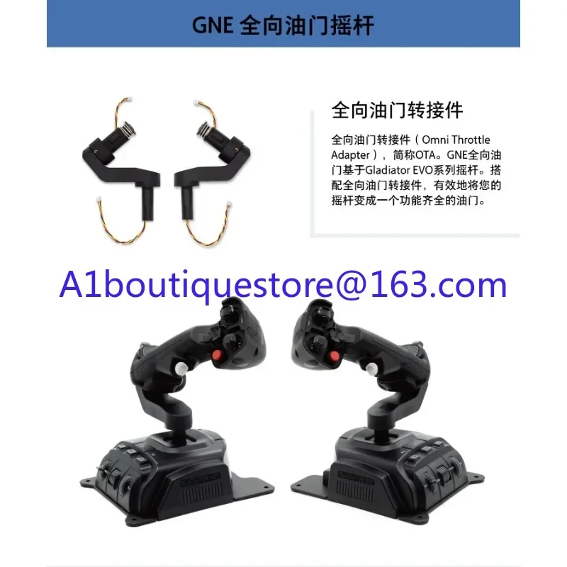 DCS F16 F18 Airbus Simulation Vkb Gladiator NXT EVO SCG Simulation Flight Joystick,