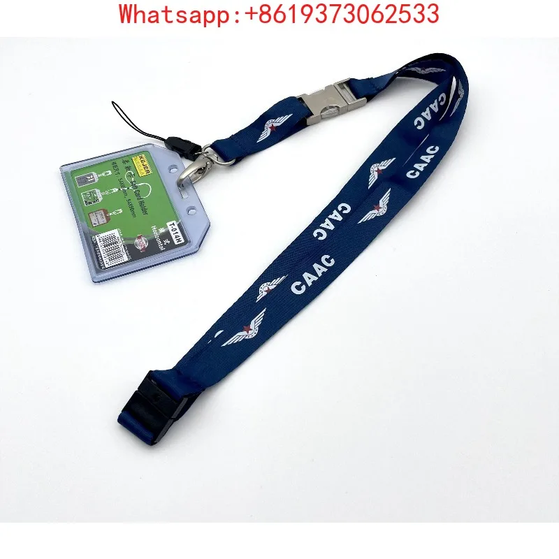 

CAAC Civil Aviation of China, China Southern Airlines ID Cover Lanyard 50cm