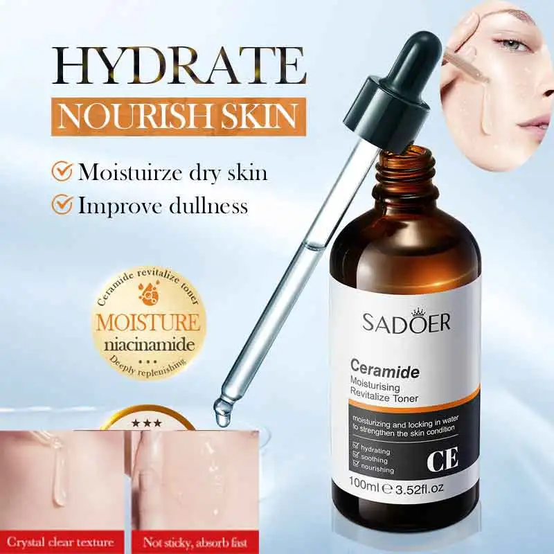 

Soothing and Brightening The Skin SADOER Ceramide Moisturizing Skin Tone and Rejuvenate Skin