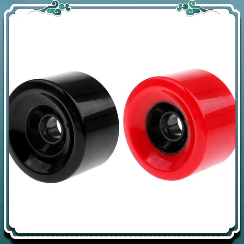 Ruota da skateboard fai da te da 83 mm di arrivo affidabile per ruote in PU SHR78A Ruote da longboard morbide e resistenti