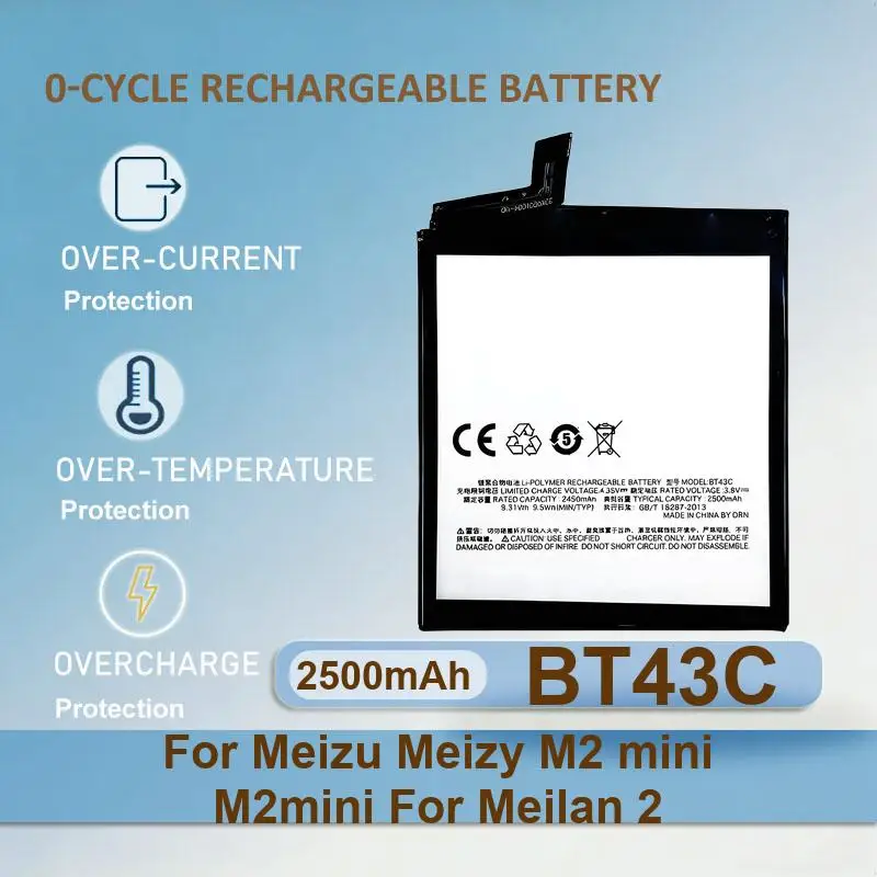 Battery For Meizu Meizy M2 Note M5 5 Meilan NOTE5 Pro 7 Plus M793Q M793M M793H M3 L681 L681H 15 15+ M891Q M891H 16T M1928 M928Q