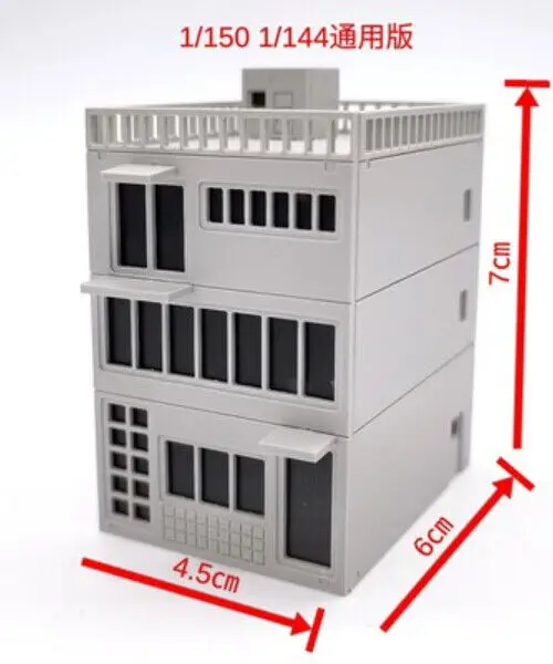 1/144  building model building house model model house modern architecture