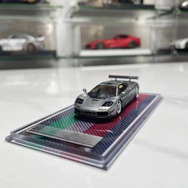 U2 1:64 for Mclaren F1 LM Supercar Limited Edition Resin Car Model Collection Ornament, High-end