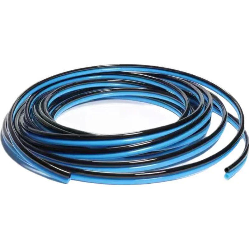 

Двухслойный полиуретановый шланг синего и черного цвета 4*2.5, 6*4, 10*6.5