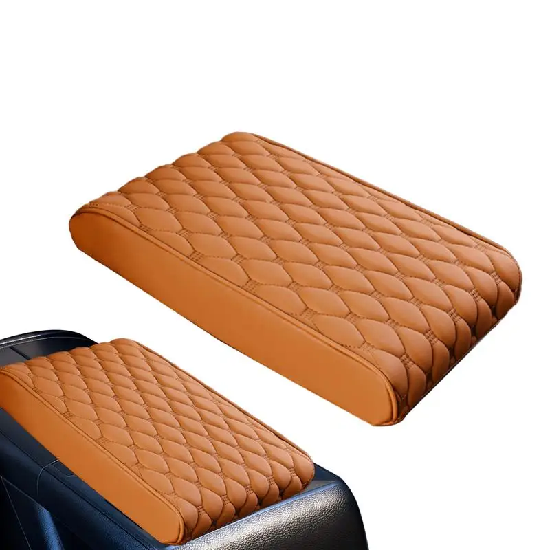 Auto Armrest Box Cover Memory Foam Car Center Console Cover Car Armrest Cushion Universal Waterproof Non Slip Interior