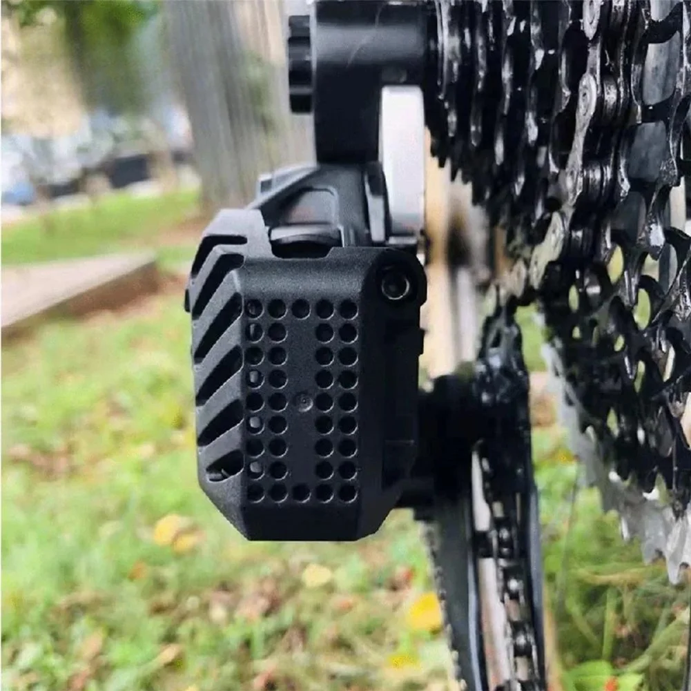 ABS Black Protective Cover for SRAM For XX1 For X01 Wireless Derailleur Cell 50 mm x 40 mm x 16 mm Heat Dissipating Design