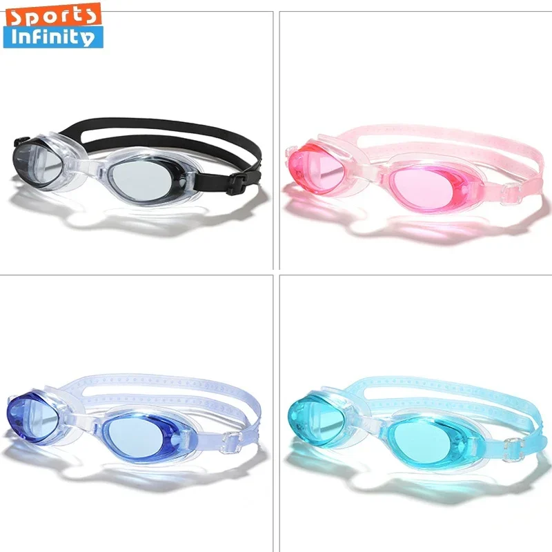 Adult Swimming Goggles Professional Waterproof Swimming Glasses High-definition Swim Eyewear Diving Goggles with Earplugs Unisex