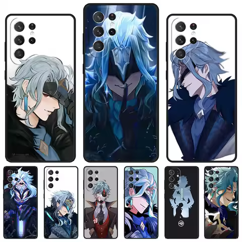 Genshin Impact Dottore phone case For Samsung Galaxy S24 S23 S22 Ultra Note 10 20 Plus S8 S9 S10 S20 S21 FE Cover