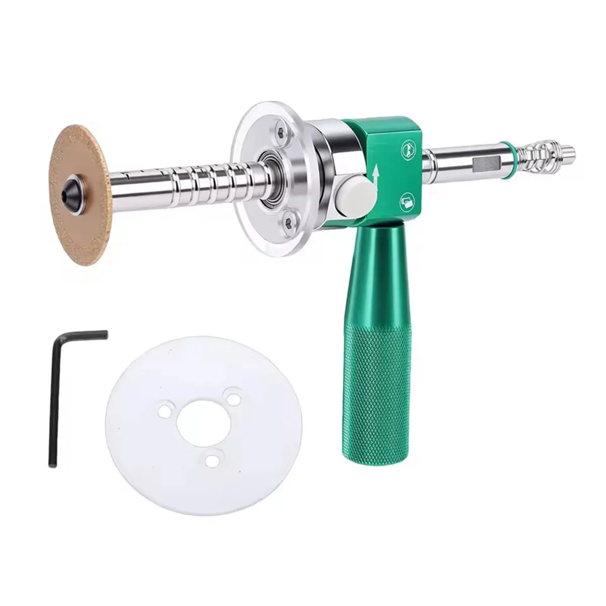 A1767P ~Adjustable 6-105mm Internal Pipe Cutter Kit with 1/4 Inch Rod for Electric Drills